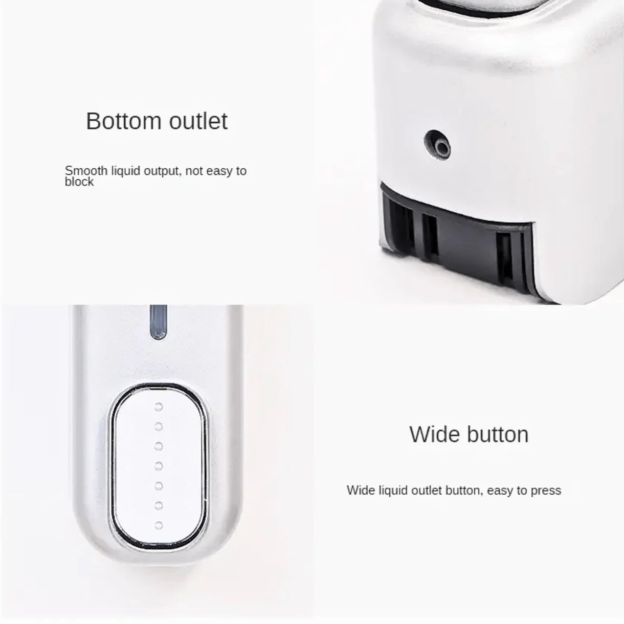 Press Wall-Mounted Soap Dispenser Manual