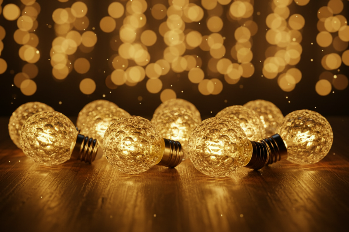 Divine Glow Crystal Orbs | Set of 4