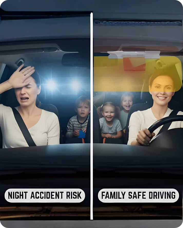 Looksy™ Day & Night Anti-Glare Driving Visor