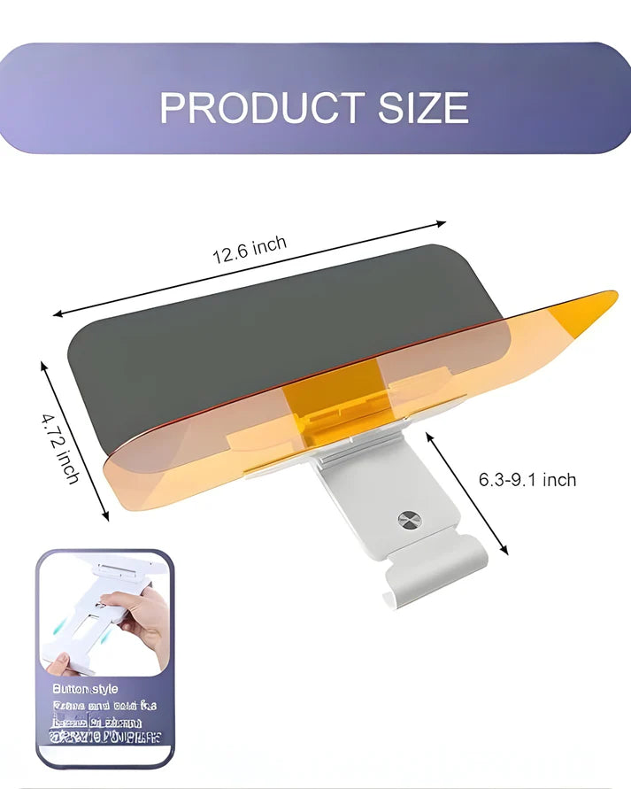 Looksy™ Day & Night Anti-Glare Driving Visor