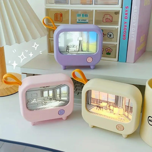 LookSy Mini Retro TV Lamp