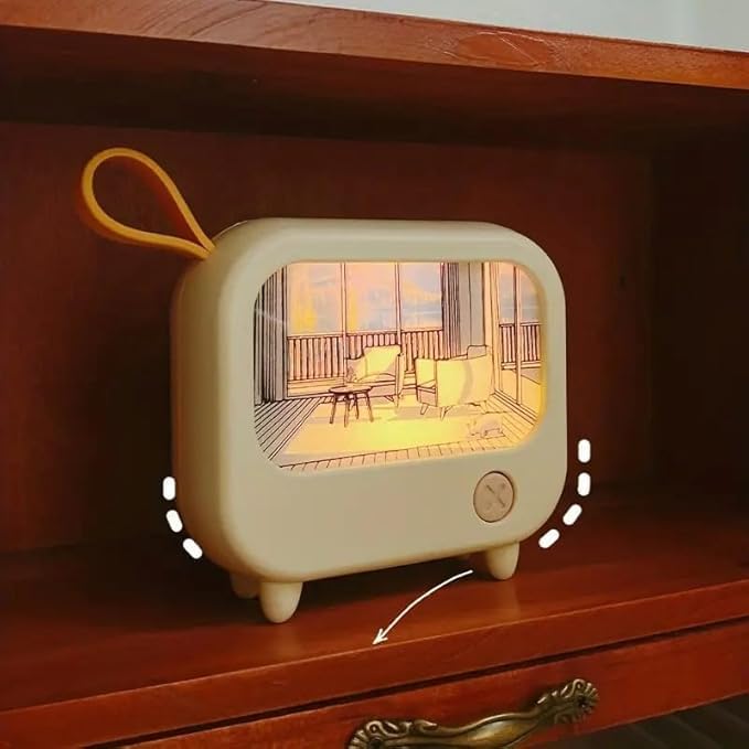 LookSy Mini Retro TV Lamp