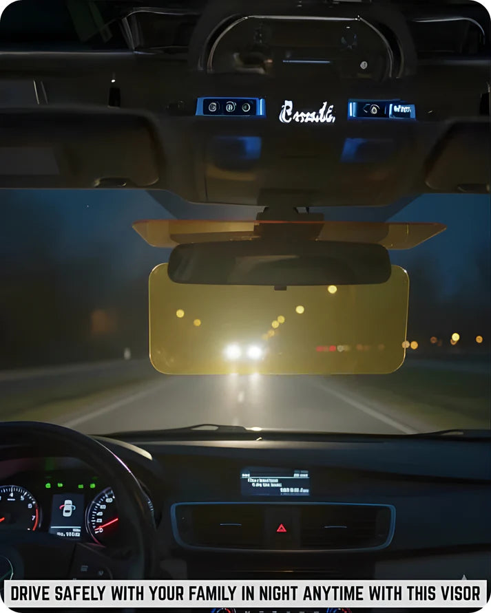 Looksy™ Day & Night Anti-Glare Driving Visor