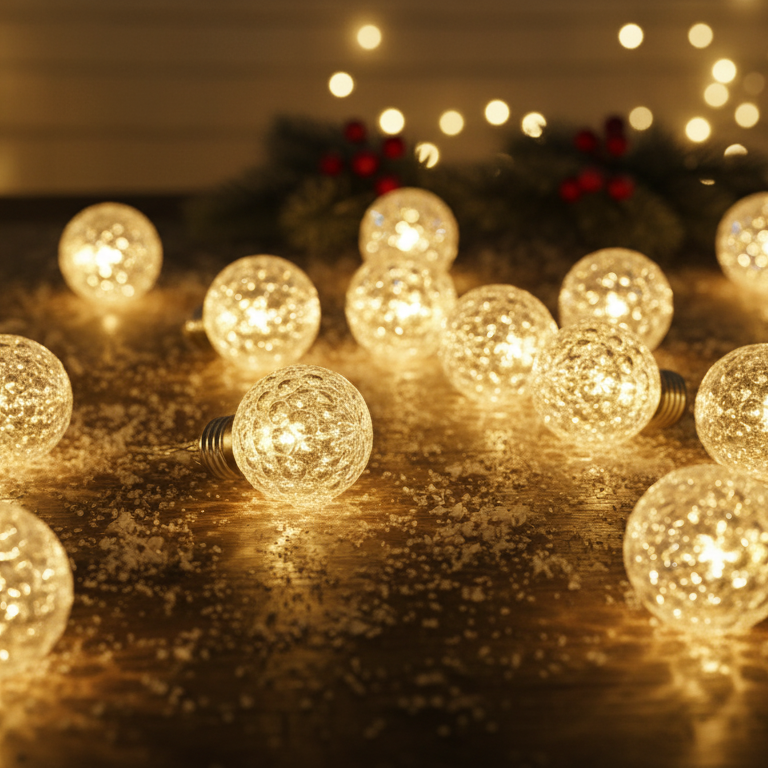 Divine Glow Crystal Orbs | Set of 4