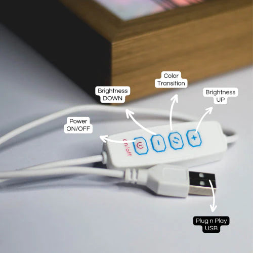 Cozy Room Vista Backlit Art Lamp✨ - With 3 Color Tones